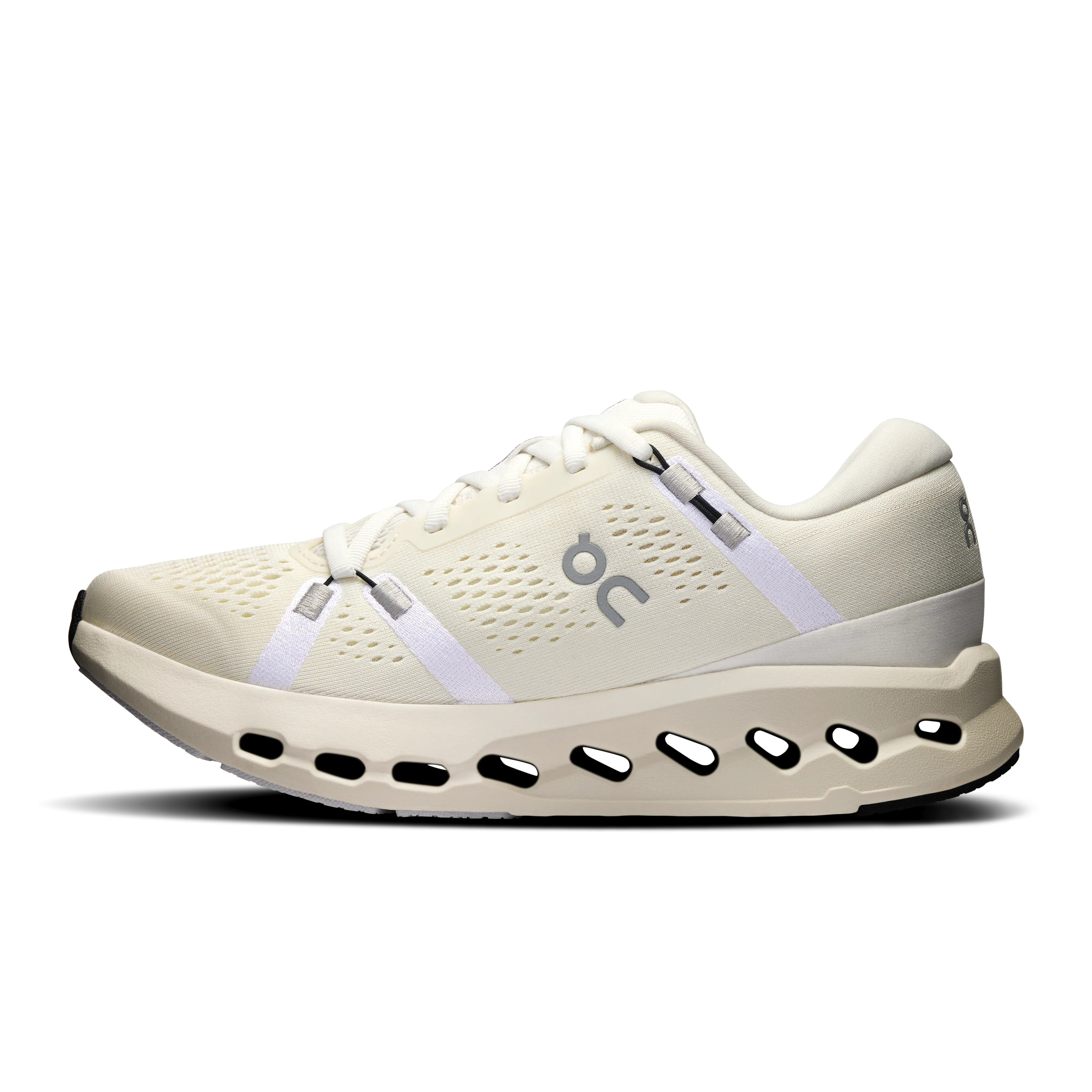 On Running Women's Cloudsurfer 2 Shoes - Ivory / Ivory