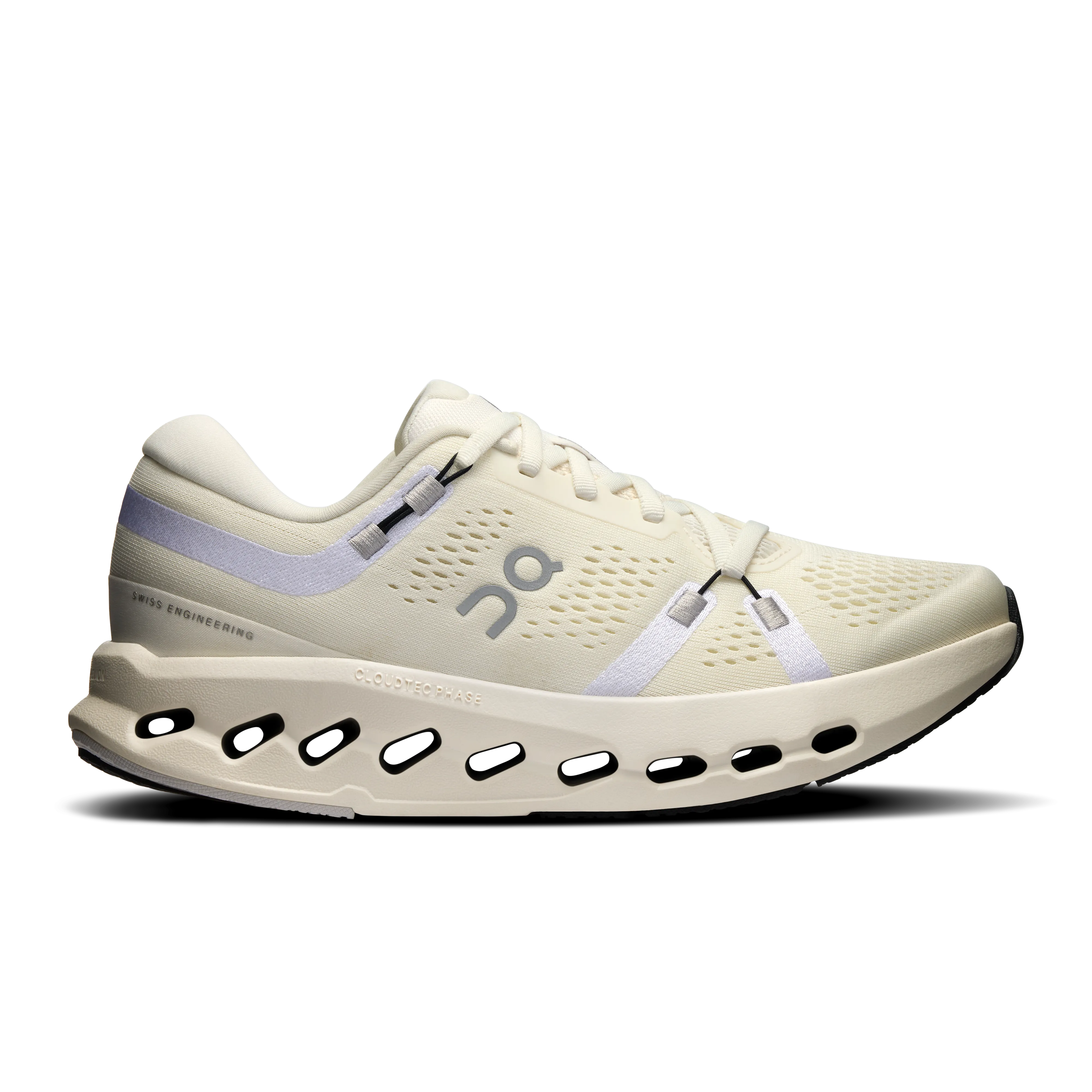 On Running Women's Cloudsurfer 2 Shoes - Ivory / Ivory