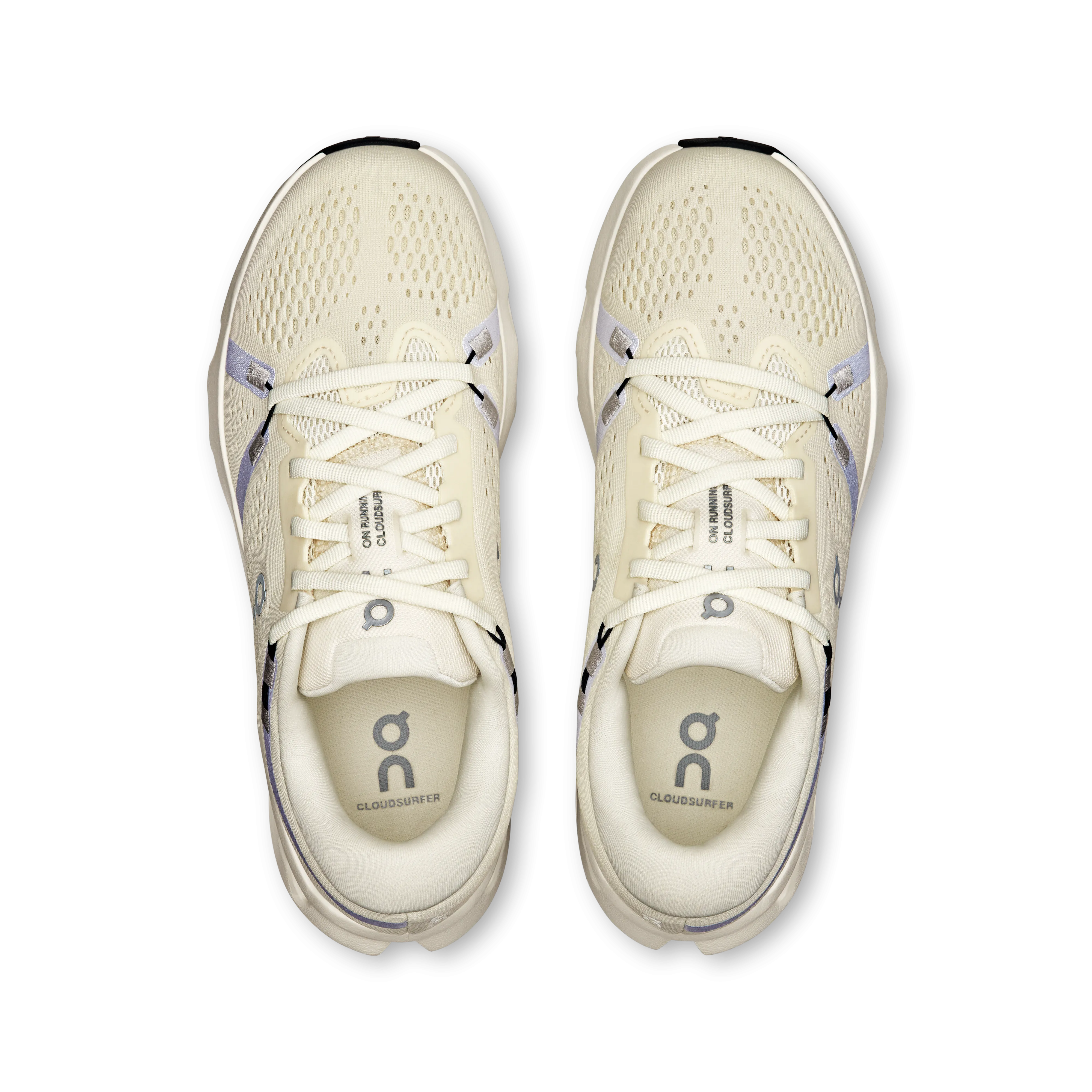 On Running Women's Cloudsurfer 2 Shoes - Ivory / Ivory
