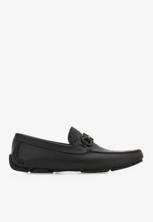 Parigi Gancini Jacquard Driving Loafers