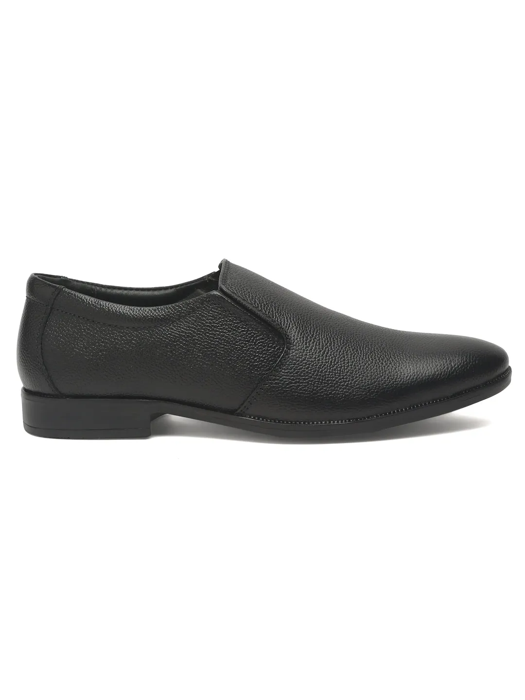 Pelle Albero Black Mens Genuine Leather Formal Shoes