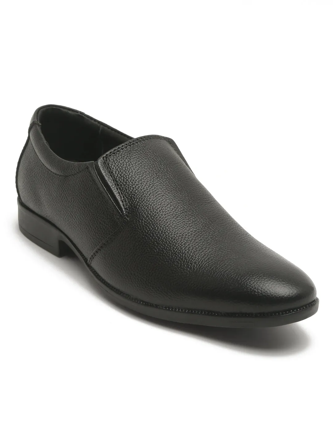 Pelle Albero Black Mens Genuine Leather Formal Shoes