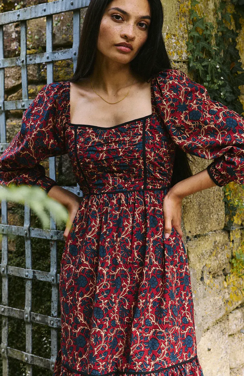 Pink City Prints Cedar Jaal Riley Dress