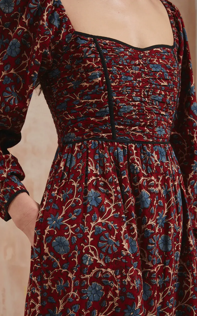 Pink City Prints Cedar Jaal Riley Dress