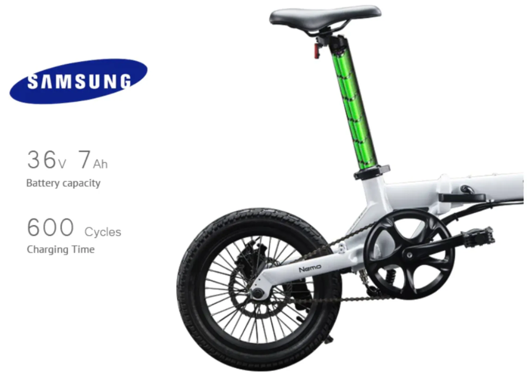 Qualisports 250W Nemo Folding Electric Bike