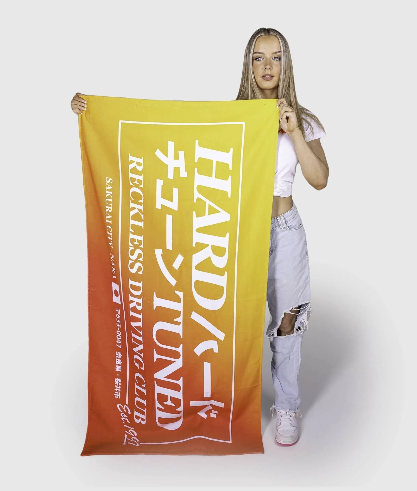 Reckless Driving Club Beach Towel