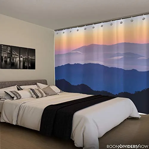 Room/Dividers/Now Ceiling Track Room Divider Kit - Misty Mountains