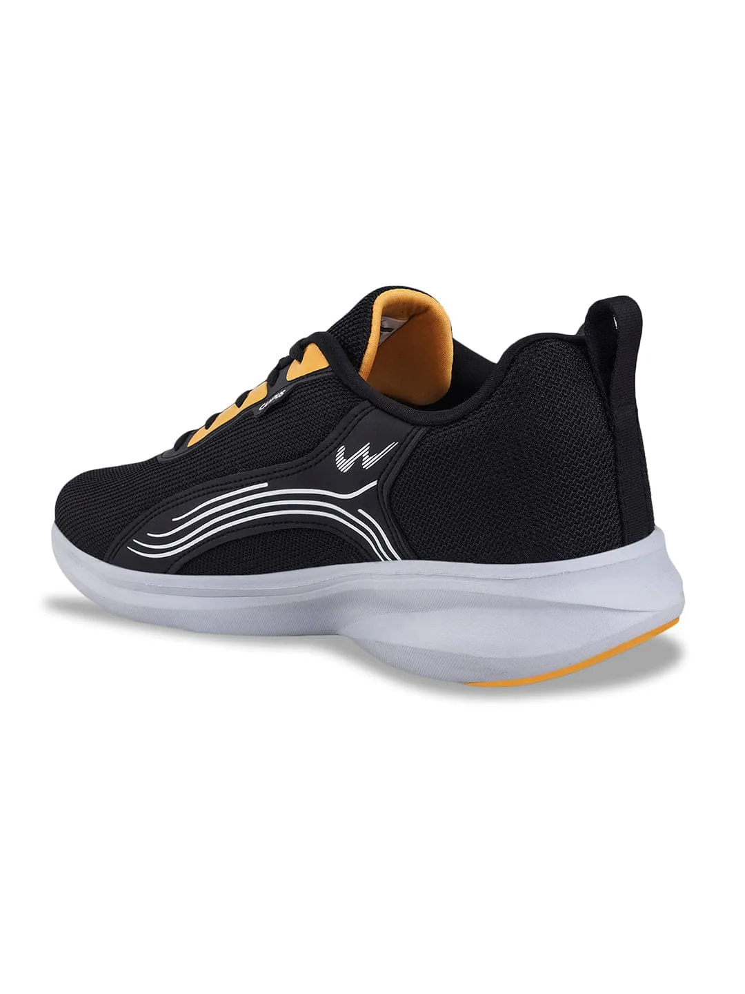 RUSH Black Men's Running Shoes