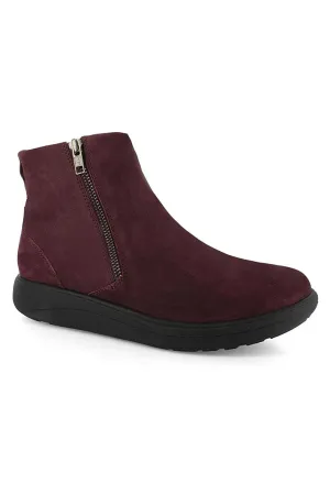 Strive Bamford II Boots Plum Zip Up Leather