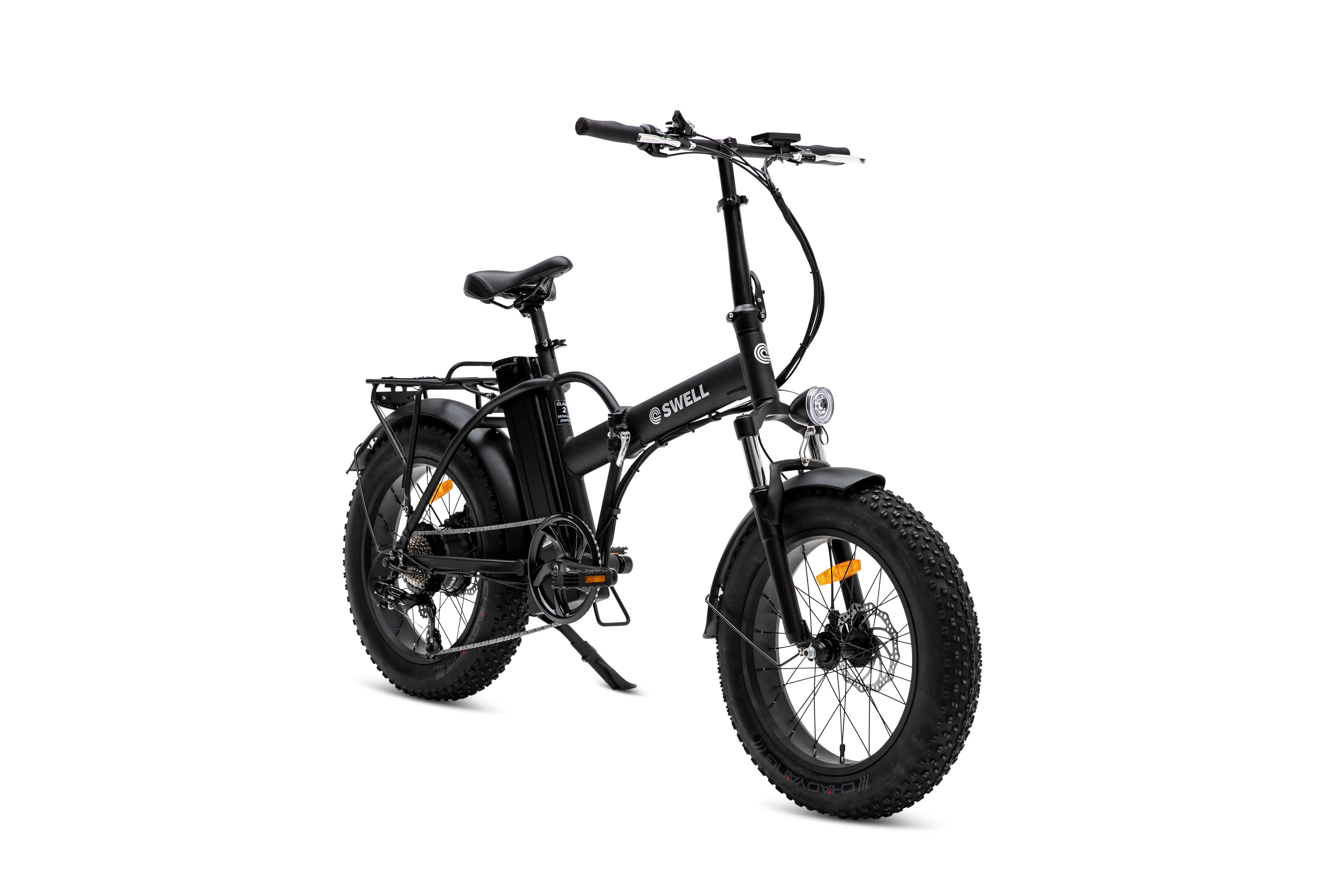 Swell WEDGE 48V 500W Fat Tire 20" Folding Electric Bike