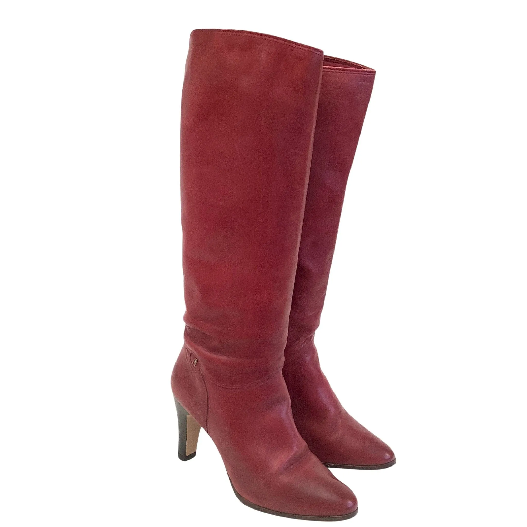 Tall Heeled Aigner Boots