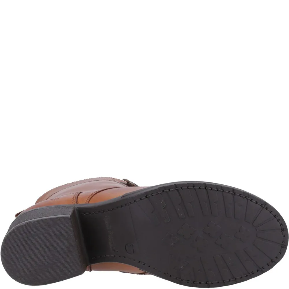 Tan Harriet Heeled Boots
