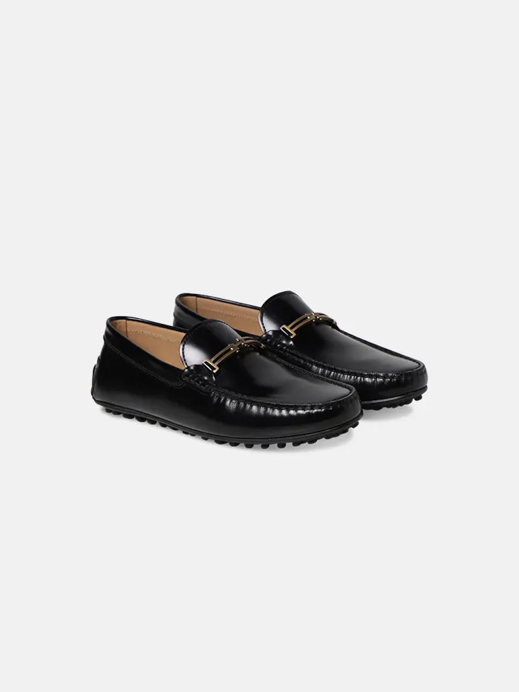 Tods City Gommino drivers in leather