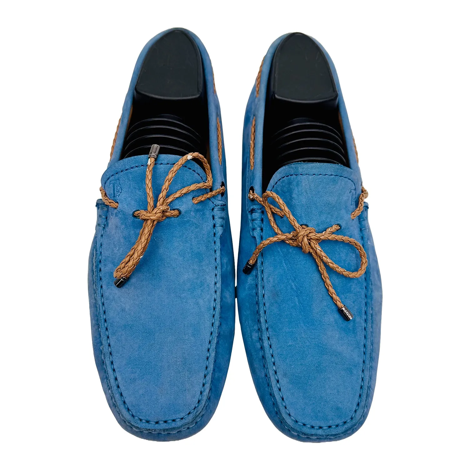 Tods Men's Gommino Driving Nubuck Loafer Shoes (Size 41)