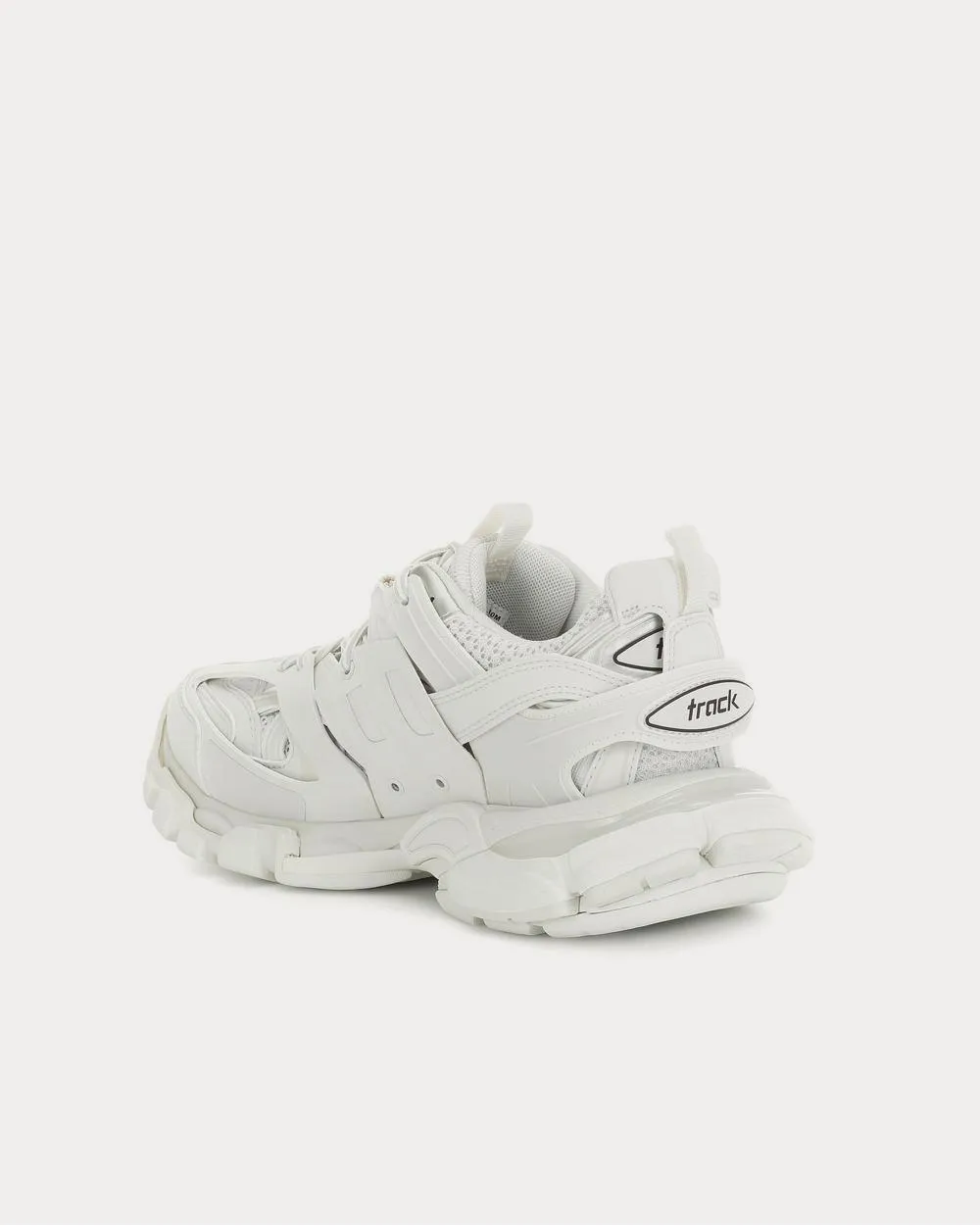 Track White Low Top Sneakers