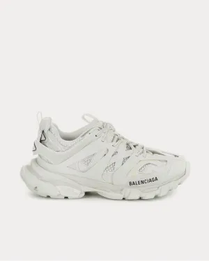 Track White Low Top Sneakers