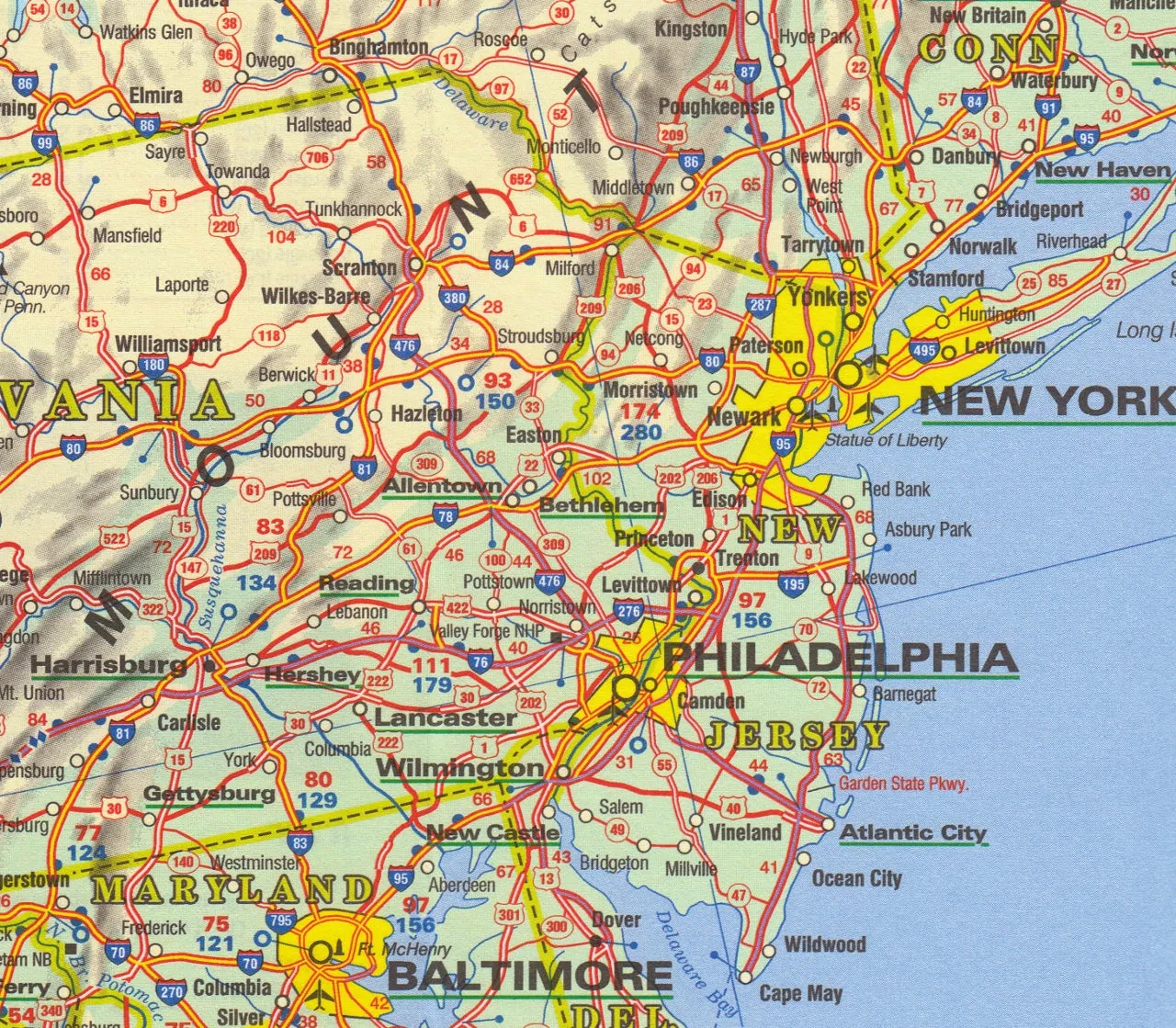 USA Michelin Map 761