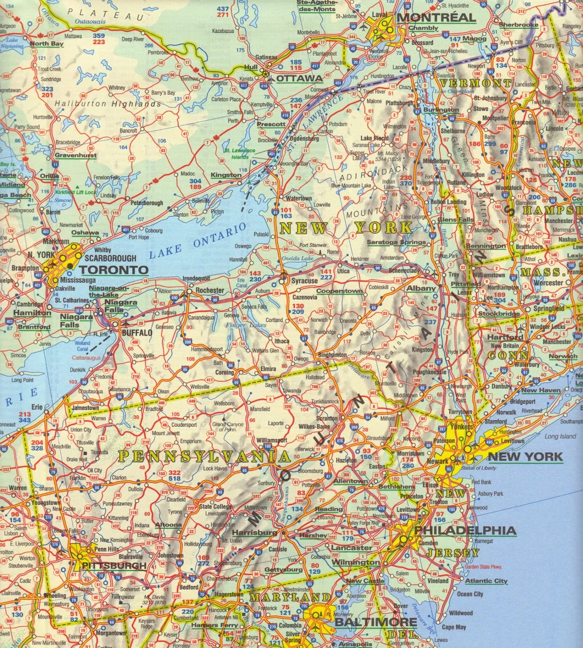 USA Michelin Map 761