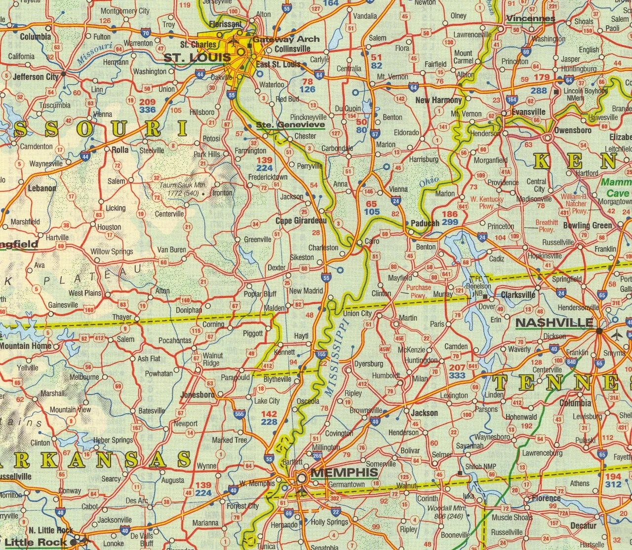 USA Michelin Map 761