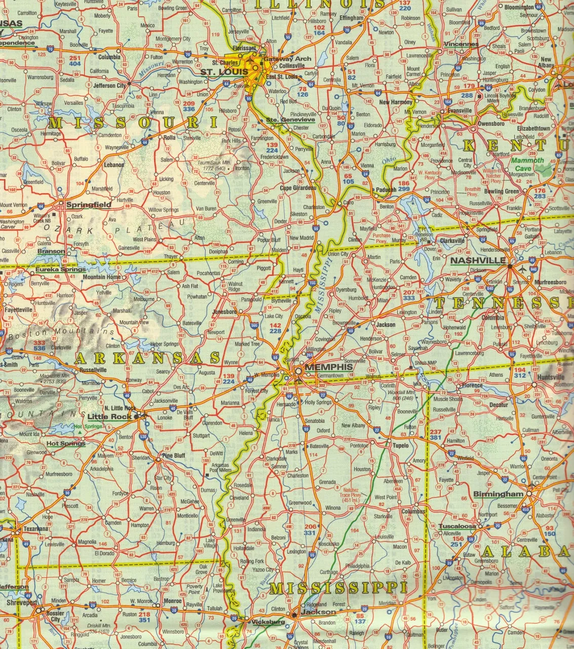 USA Michelin Map 761