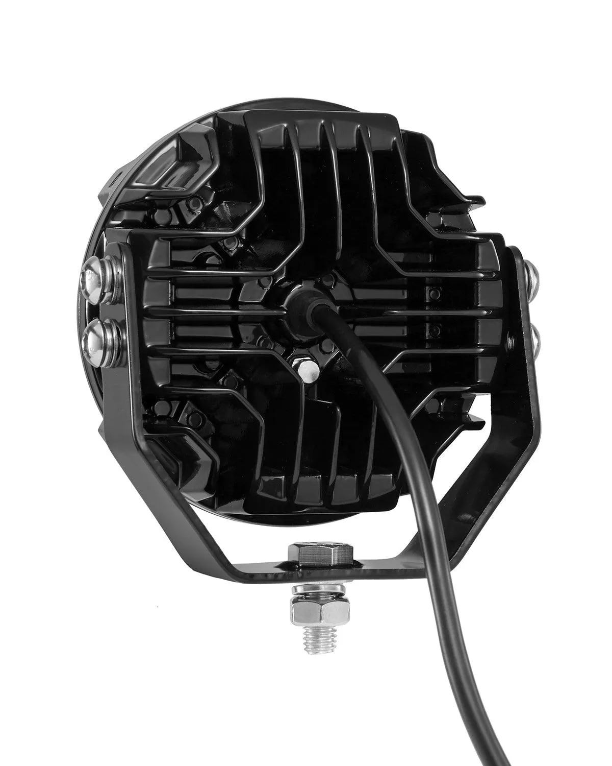 V-ULTRA Series | 5 Inch 172W LED Side Shooter Amber Pod Lights with Amber DRL