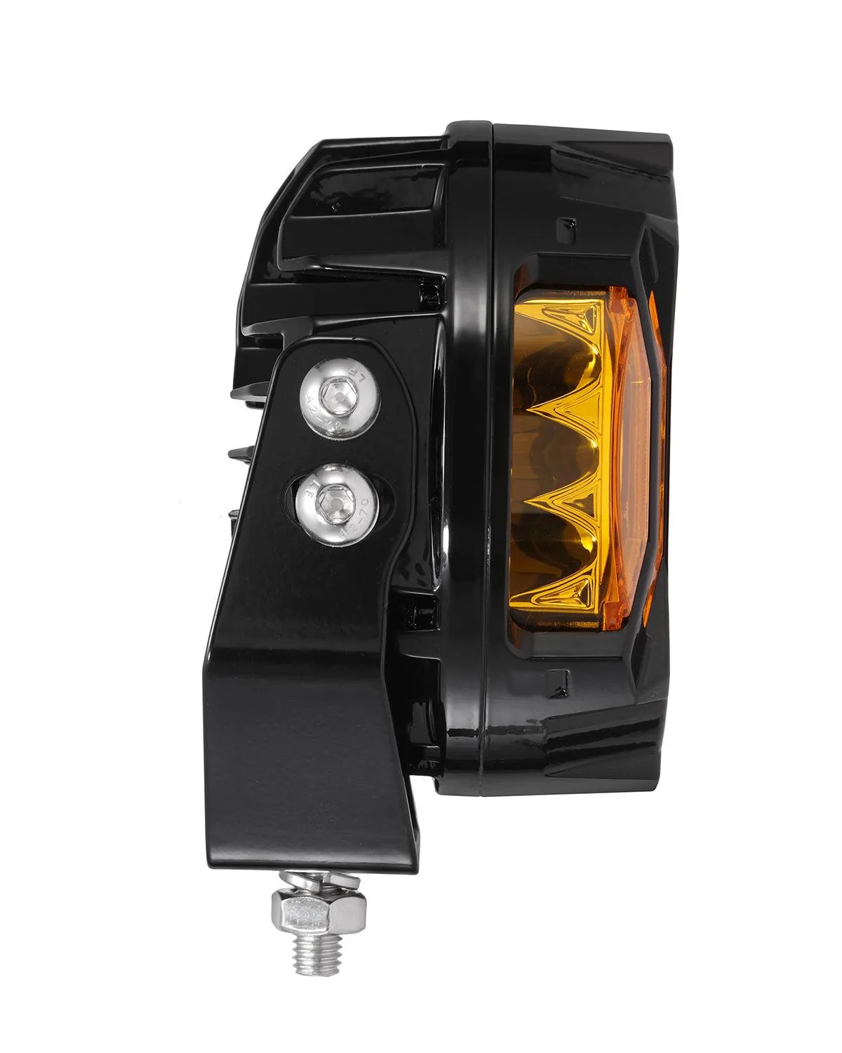 V-ULTRA Series | 5 Inch 172W LED Side Shooter Amber Pod Lights with Amber DRL