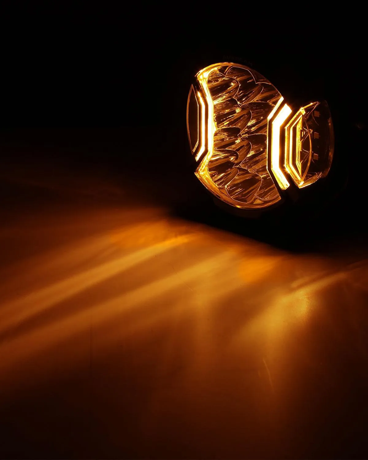 V-ULTRA Series | 5 Inch 172W LED Side Shooter White Pod Lights with Amber DRL