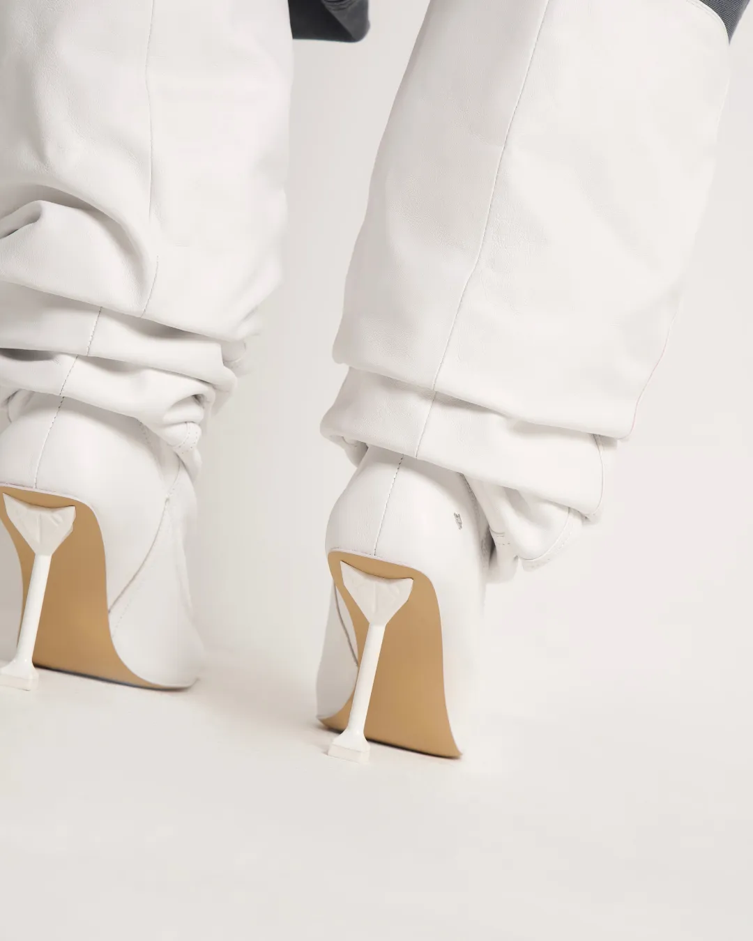 Vern White Nappa Cow Leather