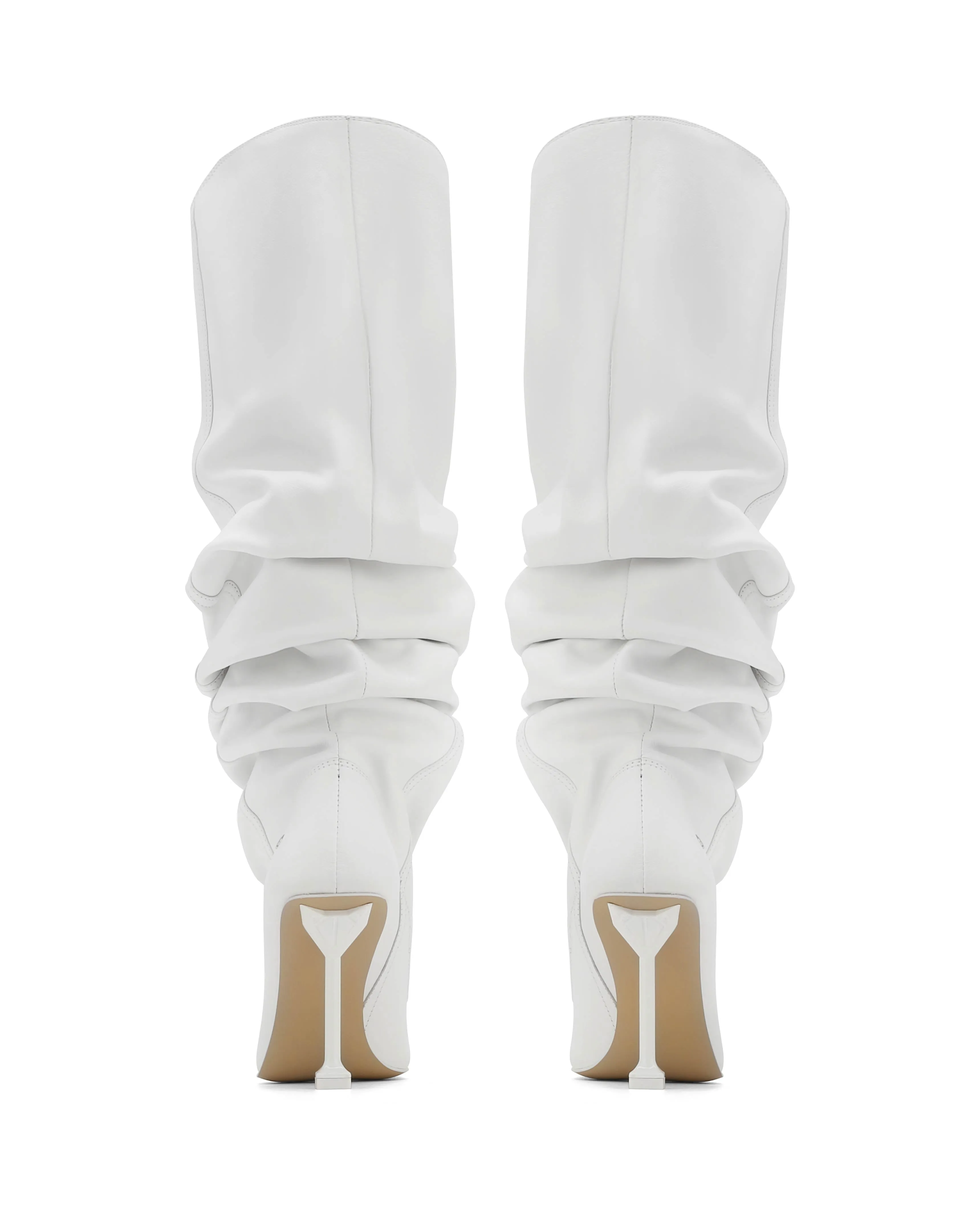 Vern White Nappa Cow Leather
