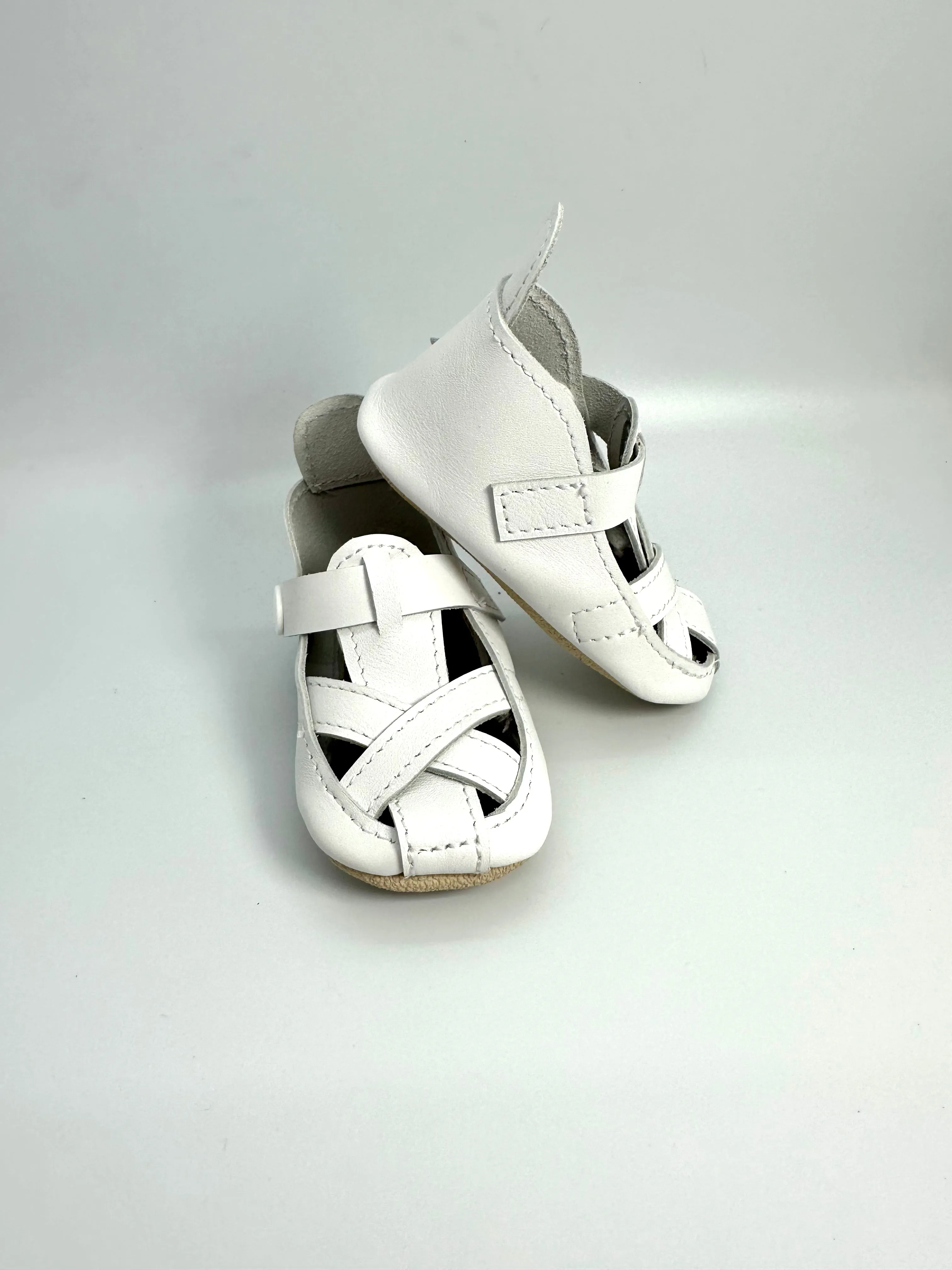 White Elio Sandal