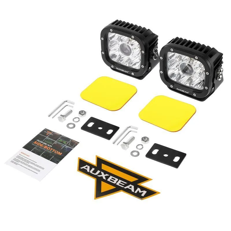 XP-ULTRA Series 5 Inch 110W 11000LM White/Amber LED Driving Lights Pods Light